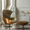 Jori design loungezetel Daydreamer met poef - 0